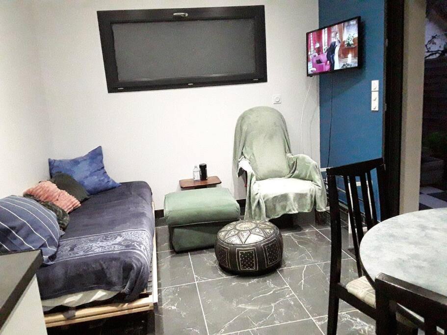 Maisonnette 28 M2 Au Fond Du Jardin Calme&Confort モンドヴィル エクステリア 写真